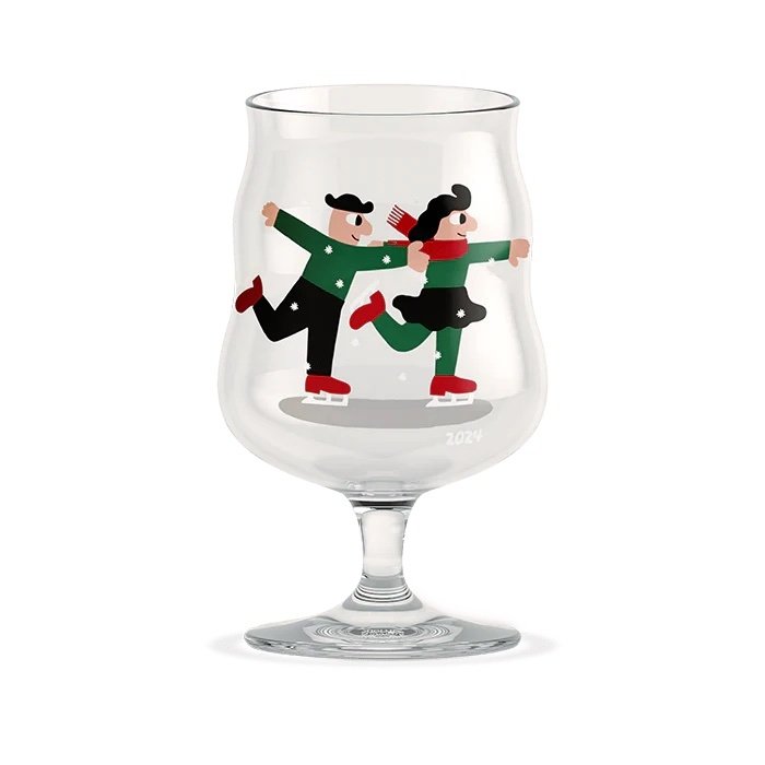 Holmegaard MIKKELLER Świąteczna Szklanka do Piwa 400 ml / Edycja 2024