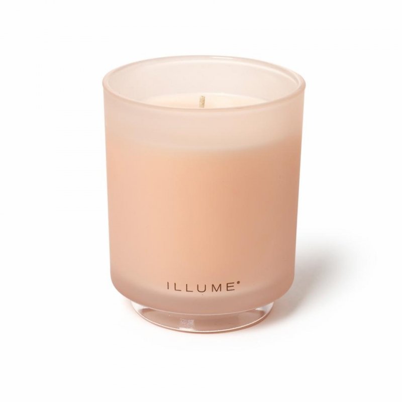 Świeca ILLUME Coconut Milk Mango Boxed Glass Candle w dekoracyjnym szkle