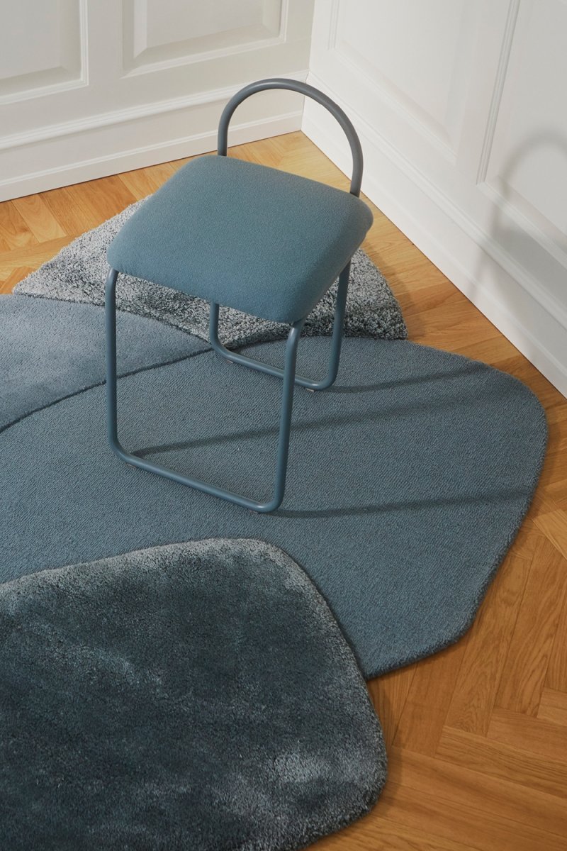 Aytm MOLA Dywan 195x140 cm / Niebieski DUSTY BLUE