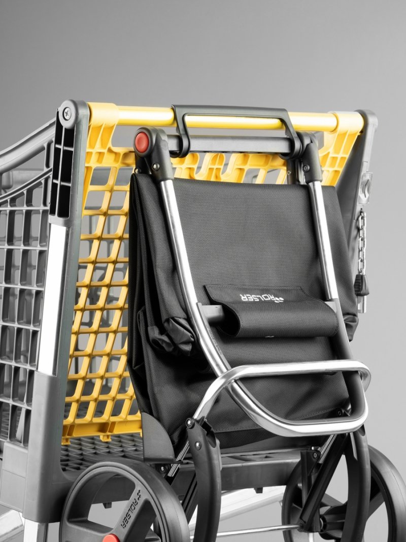 Rolser BIG POLAR 2LRSG Wózek na Kółkach - Torba na Zakupy / Fioletowy