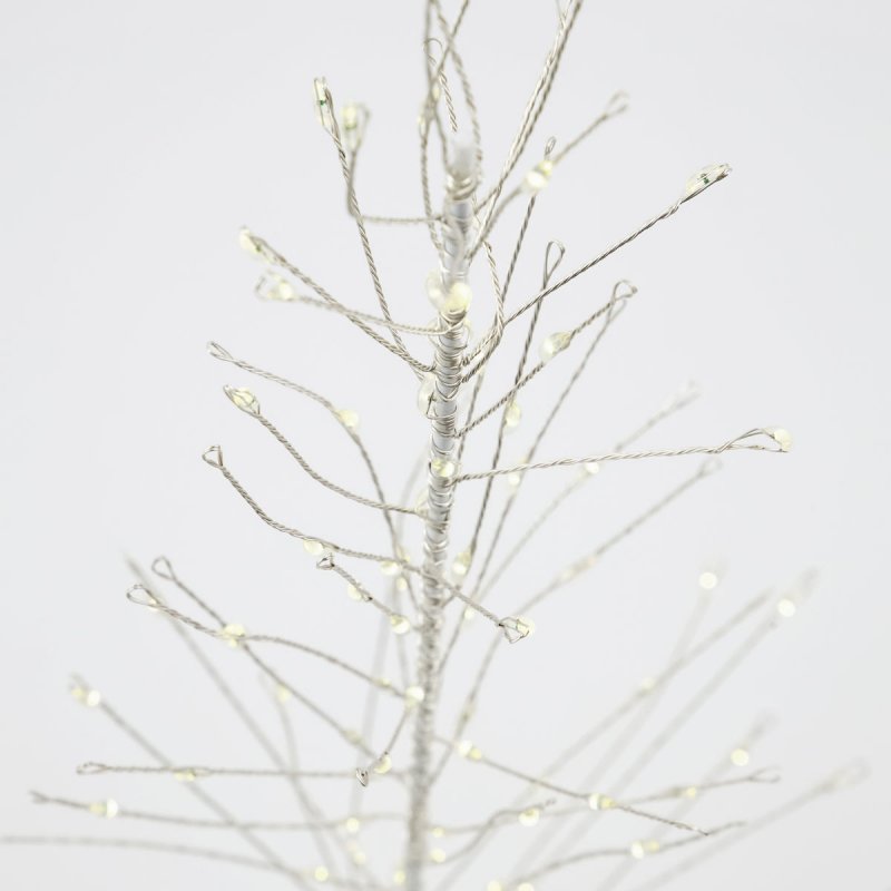 House Doctor CHRISTMAS Drzewko Świąteczne LED / Choinka 45 cm Biała