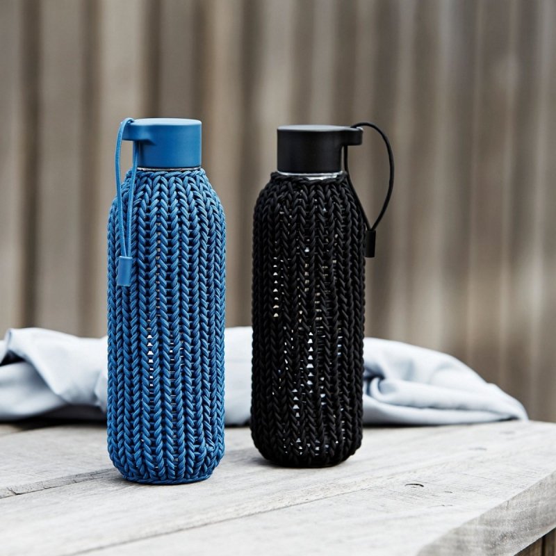 RIG-TIG by Stelton CATCH-IT Butelka do Wody 600 ml Niebieska