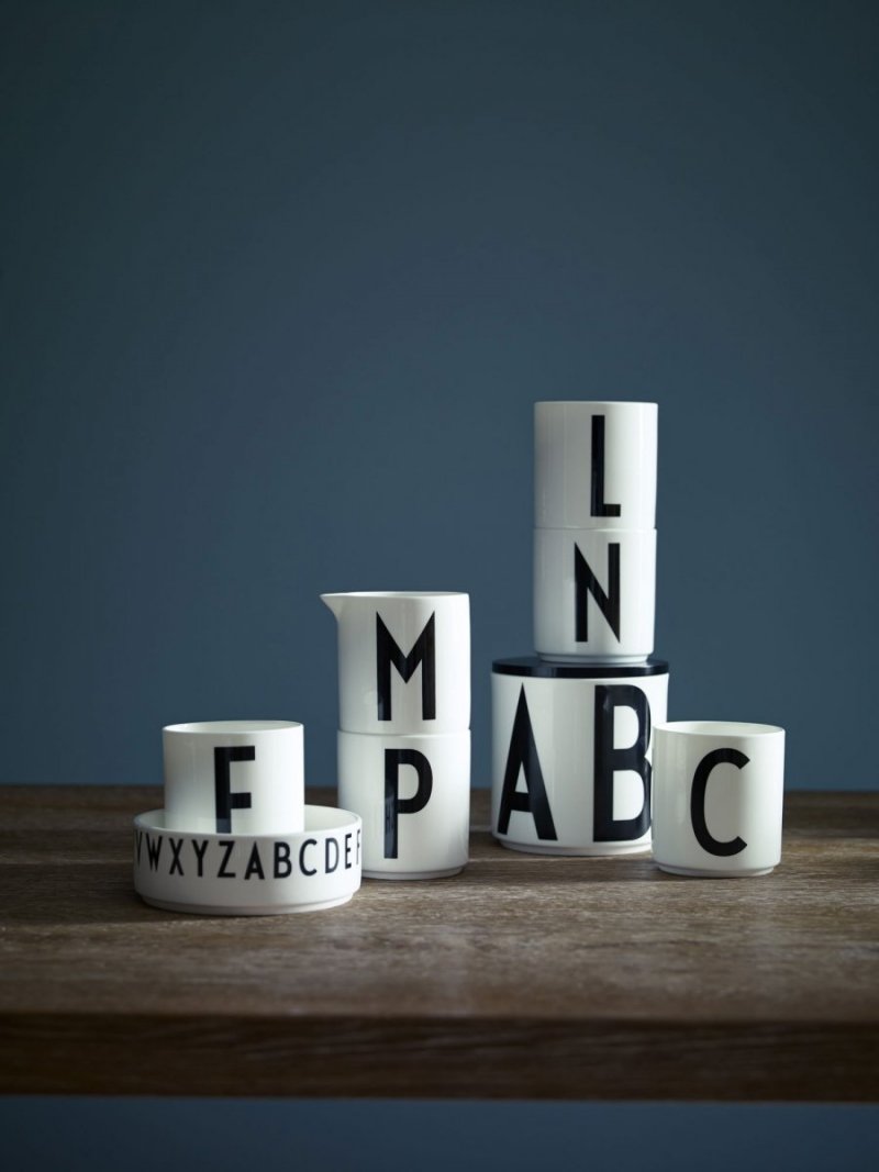 Design Letters AJ Vintage Pokrywka do Kubka - Czarna