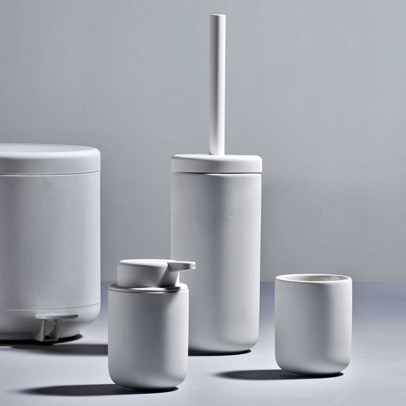 ZONE Denmark UME Kosz na Śmieci Łazienkowy 4 l Jasnoszary Soft Grey