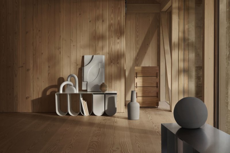 Kristina dam studio CURVED Stalowa Ławka / Czarna