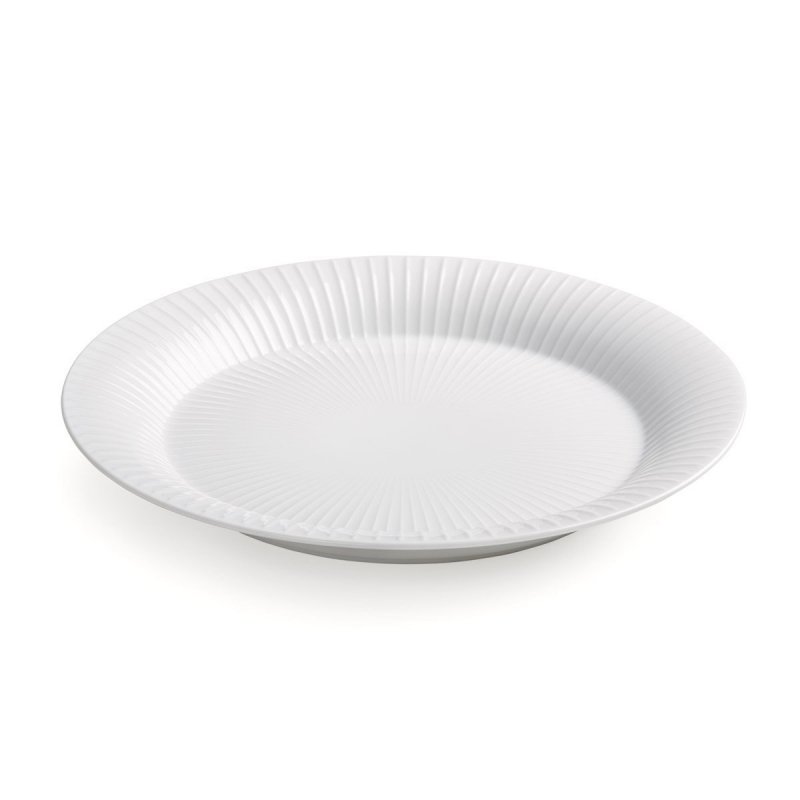 Kähler HAMMERSHØJ Talerz Płaski 27 cm Biały