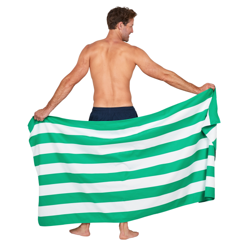 Dock &amp; Bay CABANA Szybkoschnący Ręcznik Plażowy XL 200x90 cm / Cancun Green