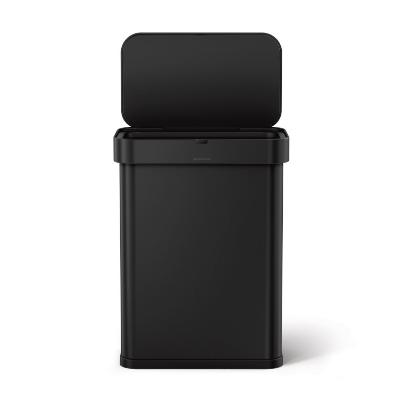 simplehuman LINER POCKET VOICE Automatyczny Kosz na Śmieci 58 l z Możliwością Otwierania Głosem / Czarny