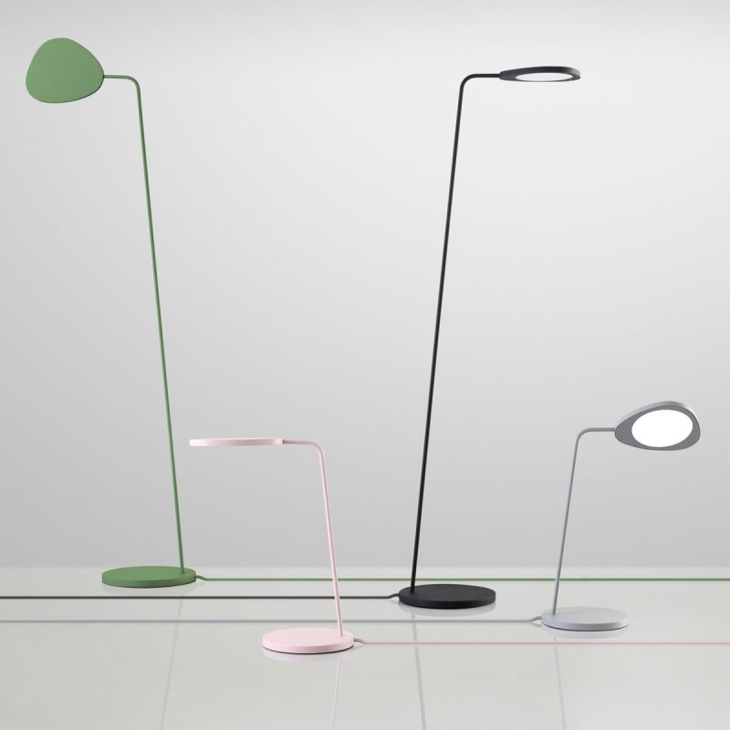 Muuto LEAF Lampa Biurkowa - Ciemnozielona