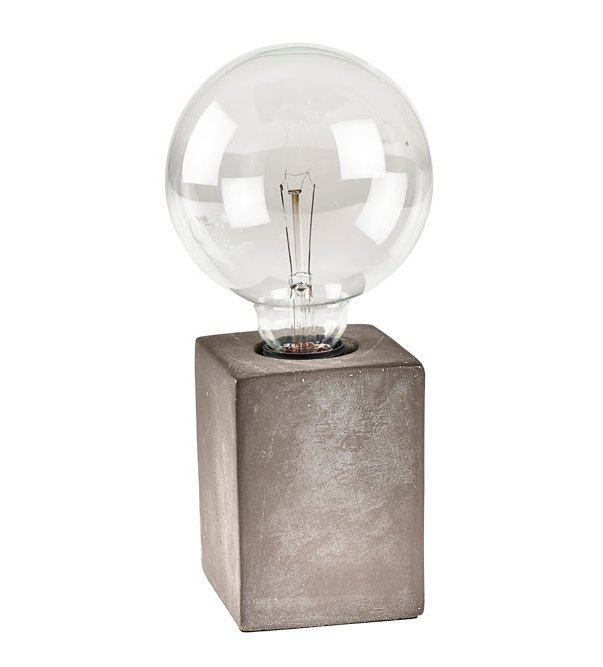 Villa Collection NORDIC Lampa Stołowa z Cementu w Industrialnym Stylu