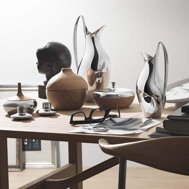 Georg Jensen HENNING KOPPEL Szkatułka - Bonboniera / Turnip