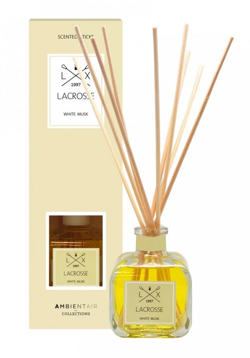 Lacrosse CLASSIC Dyfuzor Zapachowy z Patyczkami 200 ml / Zapach Białe Piżmo