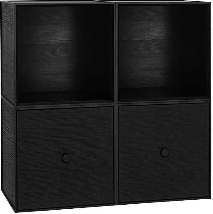 by Lassen FRAME STANDARD Regał - Szafka Modułowa 4 El. Czarna