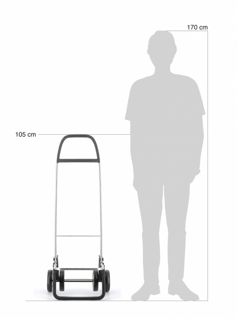 Rolser AKANTO MF 4 Wózek na Kółkach - Torba na Zakupy / Khaki