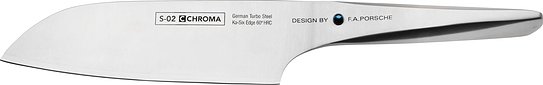 Chroma TURBO Japoński Nóż Santoku 17,8 cm / Porsche Design