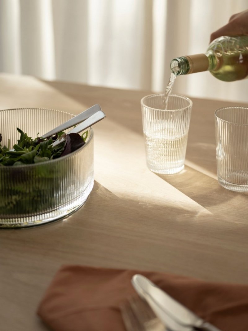 Stelton PILASTRO Szklana Miska do Serwowania 21 cm