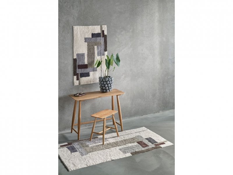 Villa Collection OAK Taboret - Stołek z Dębu Olejowanego 45 cm