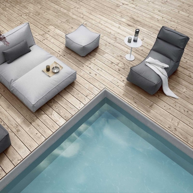 Blomus STAY Leżanka Lounger L Szara Stone