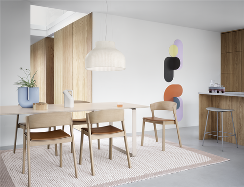 Muuto COVER SIDE Krzesło Drewniane - Dębowe