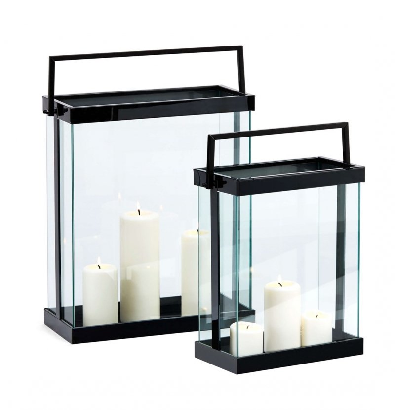 Philippi LUXOR Lampion - Latarnia 53 cm / Czarny