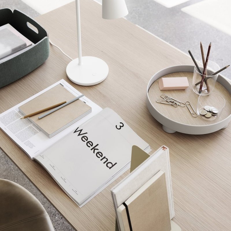 Muuto PLATFORM Taca Okrągła - Podstawka 30 cm  - Szara