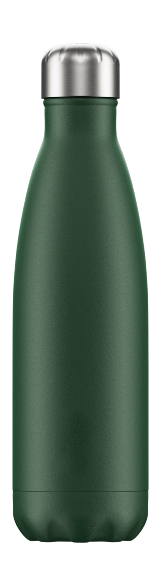 Chilly's MATTE Stalowa Butelka Termiczna 500 ml Zielona