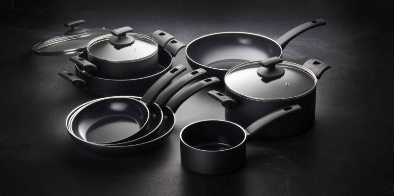 Morso 79NORD REBORN Patelnia Aluminowa z Powłoką Ceramiczną 20 cm / Czarna