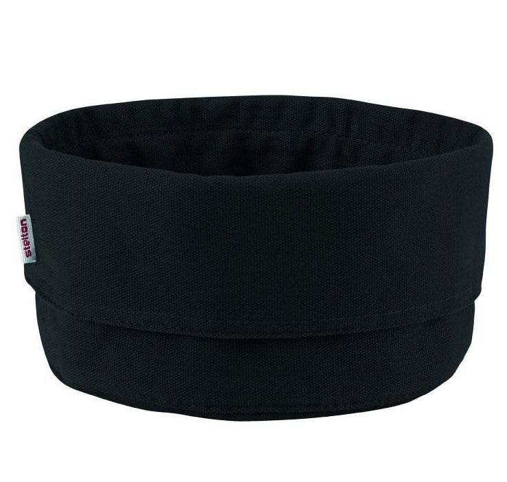 Stelton CLASSIC Bawełniany Chlebak - Pojemnik na Pieczywo / Czarny
