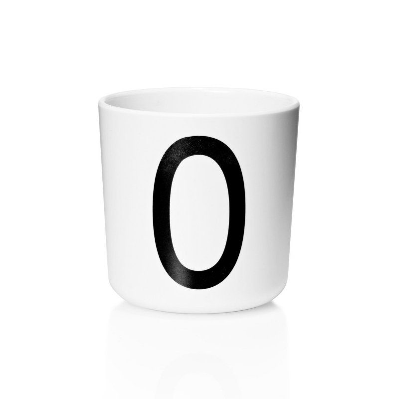 Design Letters AJ Kids - Kubek z Melaminy - Litera O