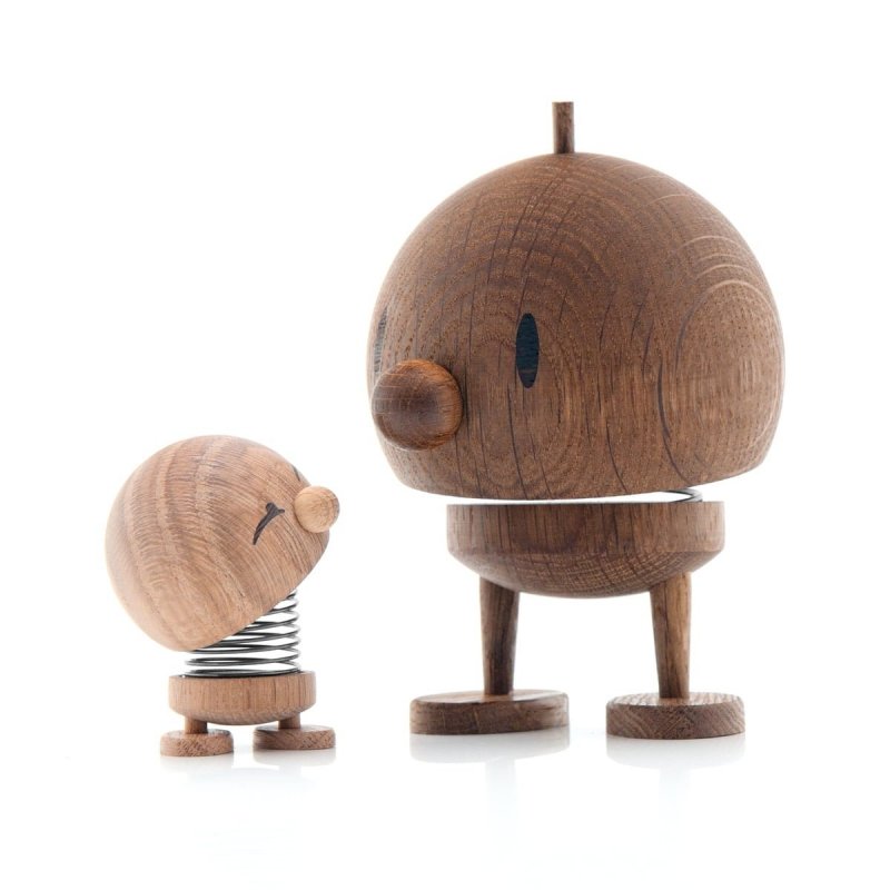 Hoptimist OAK Figurka Optymisty Bumble S - Ciemny Dąb