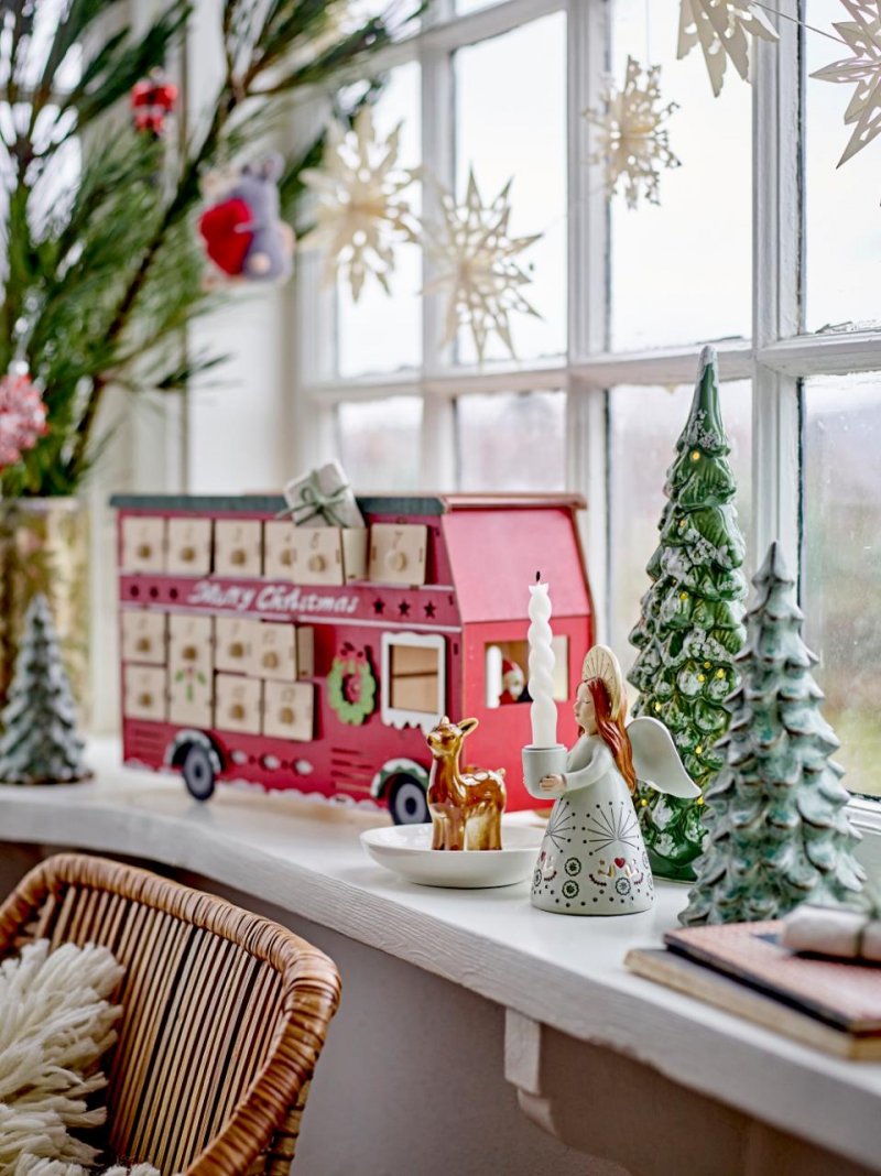 Bloomingville CHRISTMAS EDWARD Świąteczny Kalendarz Adwentowy do Własnej Aranżacji