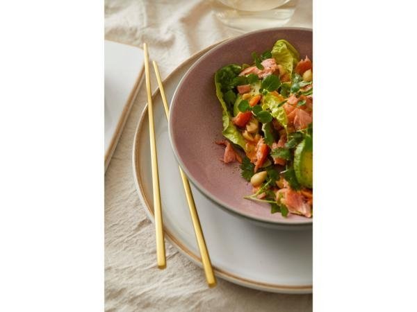Bitz Pałeczki do Sushi z Podstawką - Złote 2 Kpl.