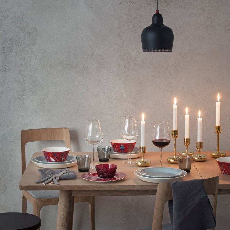 Iittala TEEMA Talerz Płaski 21 cm / Brązowy