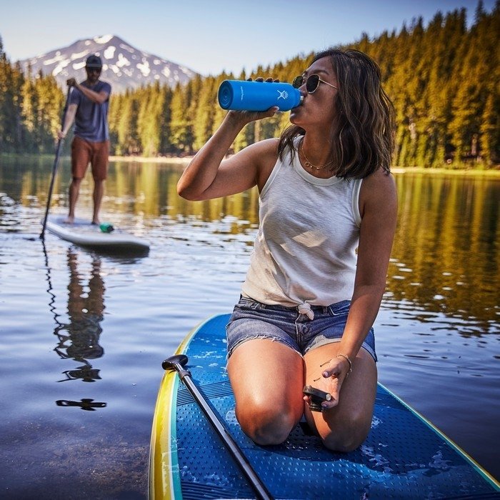 Hydro Flask STANDARD MOUTH Stalowa Butelka Termiczna do Wody 620 ml / Różowa