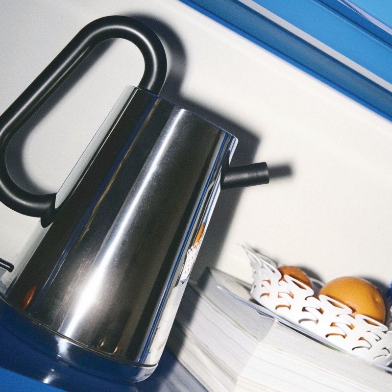Alessi TORU Czajnik Elektryczny 1,7 l Stalowy / Srebrny Połysk