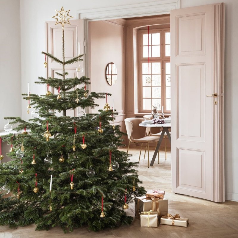 Georg Jensen CHRISTMAS Gwiazda - Czubek na Choinkę 18 cm Złoty