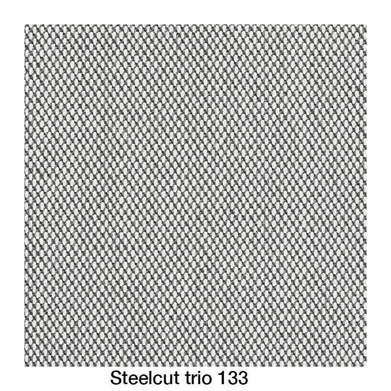 Muuto OUTLINE Fotel - Szary - Tkanina Trio 133 / Czarne Nogi