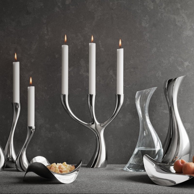 Georg Jensen COBRA Świecznik 24 cm