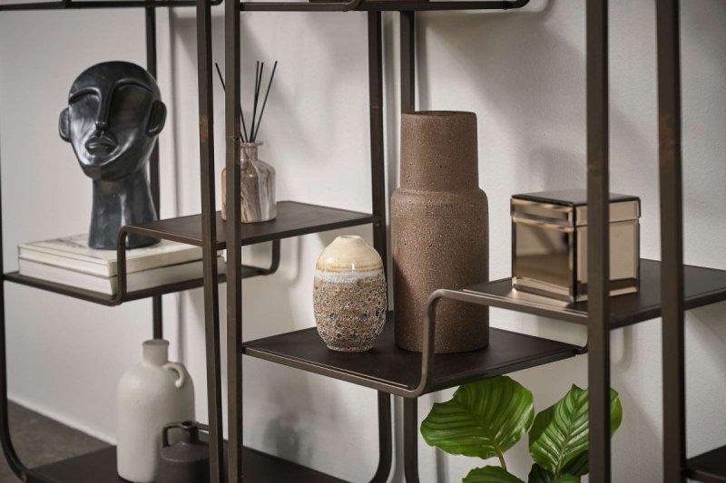 Villa Collection TRUN Figura - Rzeźba Dekoracyjna 30 cm Głowa Szara