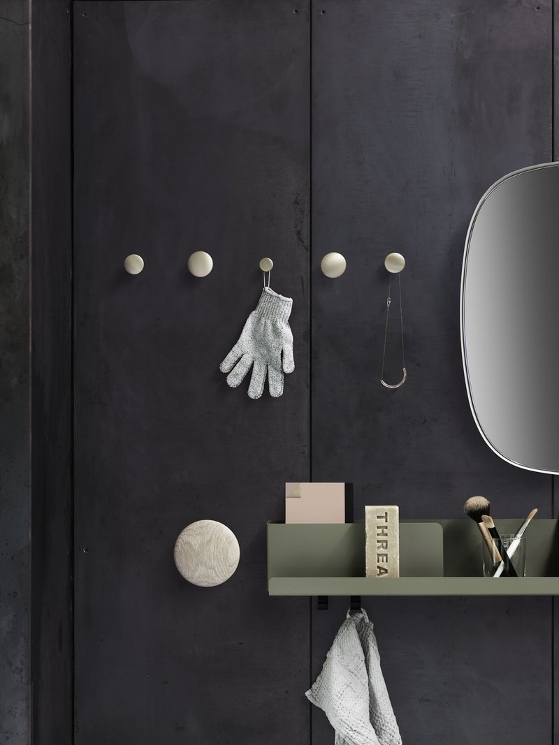 Muuto FRAMED Lustro Ścienne L - Różowe / Tafla Różowa