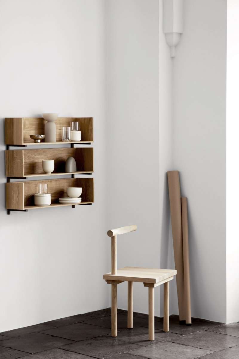 Kristina dam studio SCULPTURAL Krzesło Dębowe