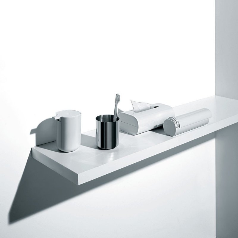 Alessi BIRILLO Dozownik do Mydła 300 ml / Biały Połysk