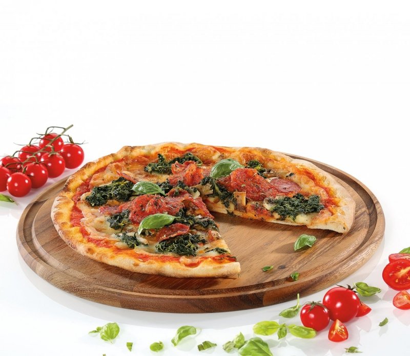 Zassenhaus AKACJA Okrągła Deska do Serwowania 33 cm / Pizzy