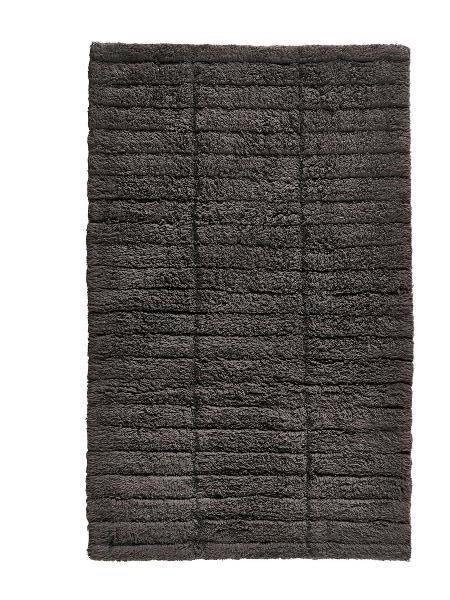 ZONE Denmark TILES Dywanik Łazienkowy 80x50 cm Antracytowy 