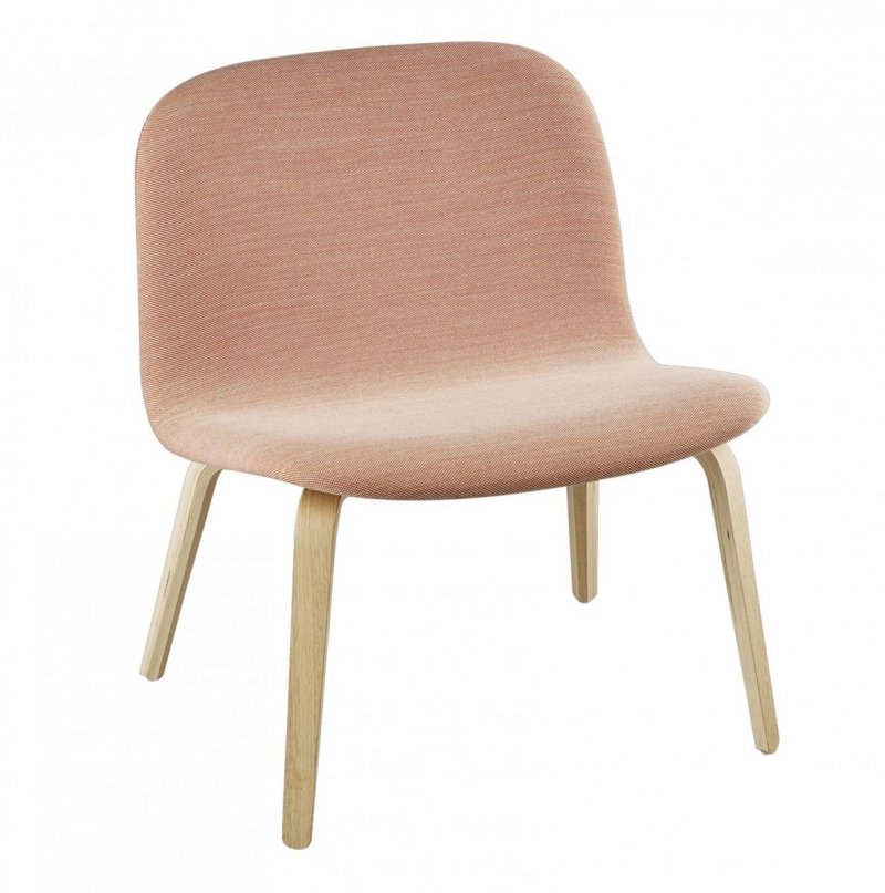 Muuto VISU LOUNGE Fotel Tapicerowany - Tkanina Steelcut Trio 515