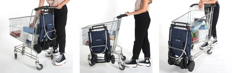 Rolser BIG POLAR 4L Wózek na Kółkach - Torba na Zakupy / Khaki