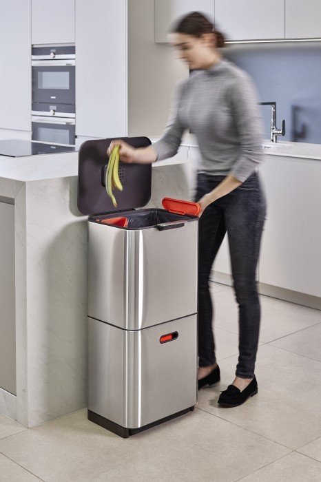 Joseph Joseph TOTEM MAX Kosz do Segregacji Odpadów Inteligent Waste 60 l Stalowy
