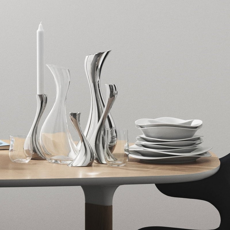 Georg Jensen COBRA Świecznik 24 cm