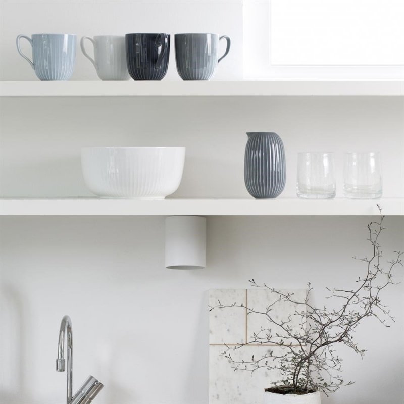 Kähler HAMMERSHØJ Kubek z Uchem 330 ml Granatowy