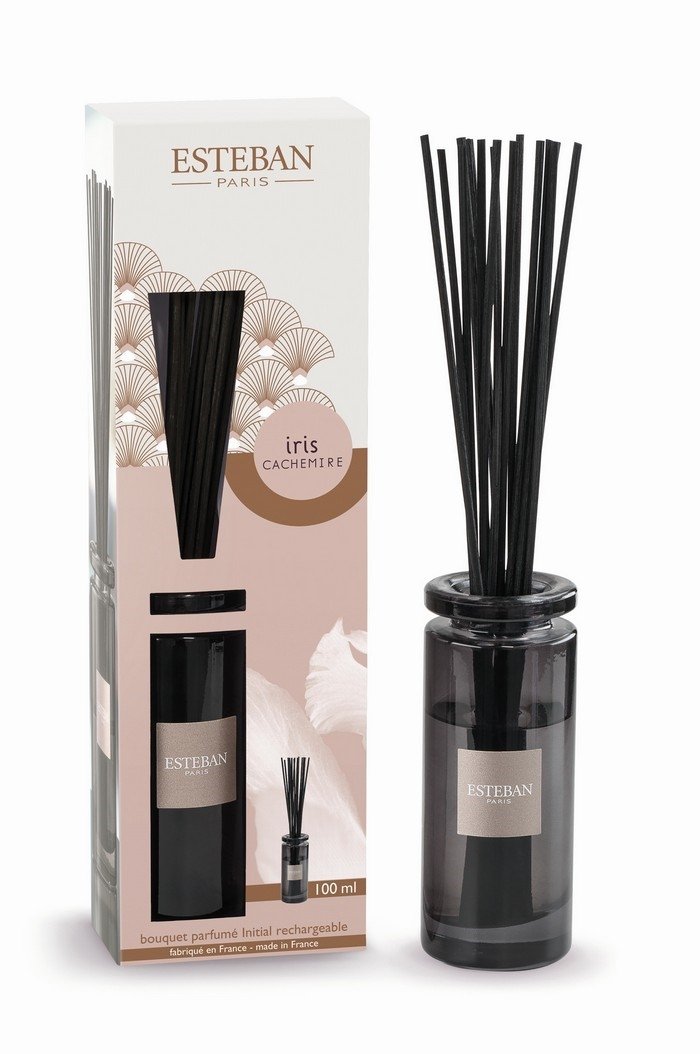 Esteban PARIS Dyfuzor Zapachowy z Patyczkami 100 ml / Iris Cashmere